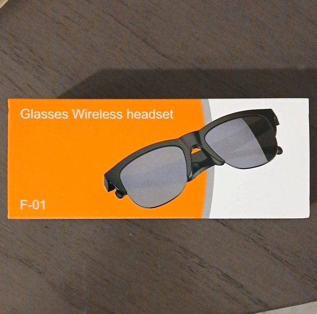 F-01 Smart Glasses Wireless Headset, Bluetooth Connectivity, Bluetooth Smart