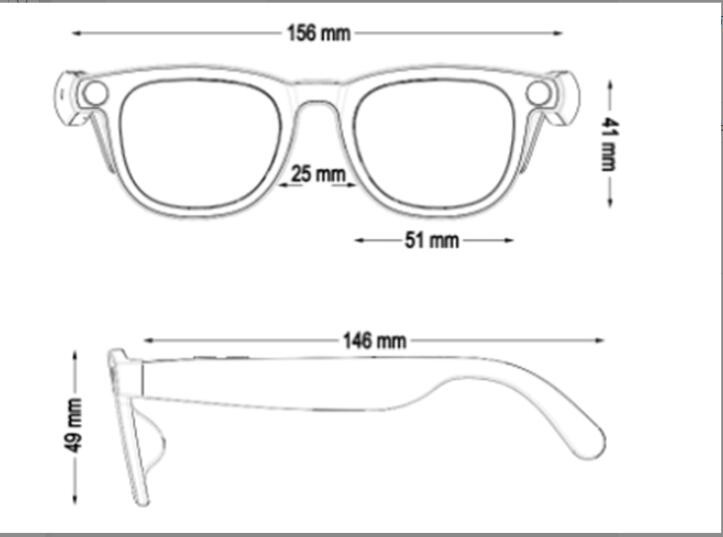 CY01 AI Smart Glasses Camera / Photo / Video Recording/ AI Translation Bluetooth