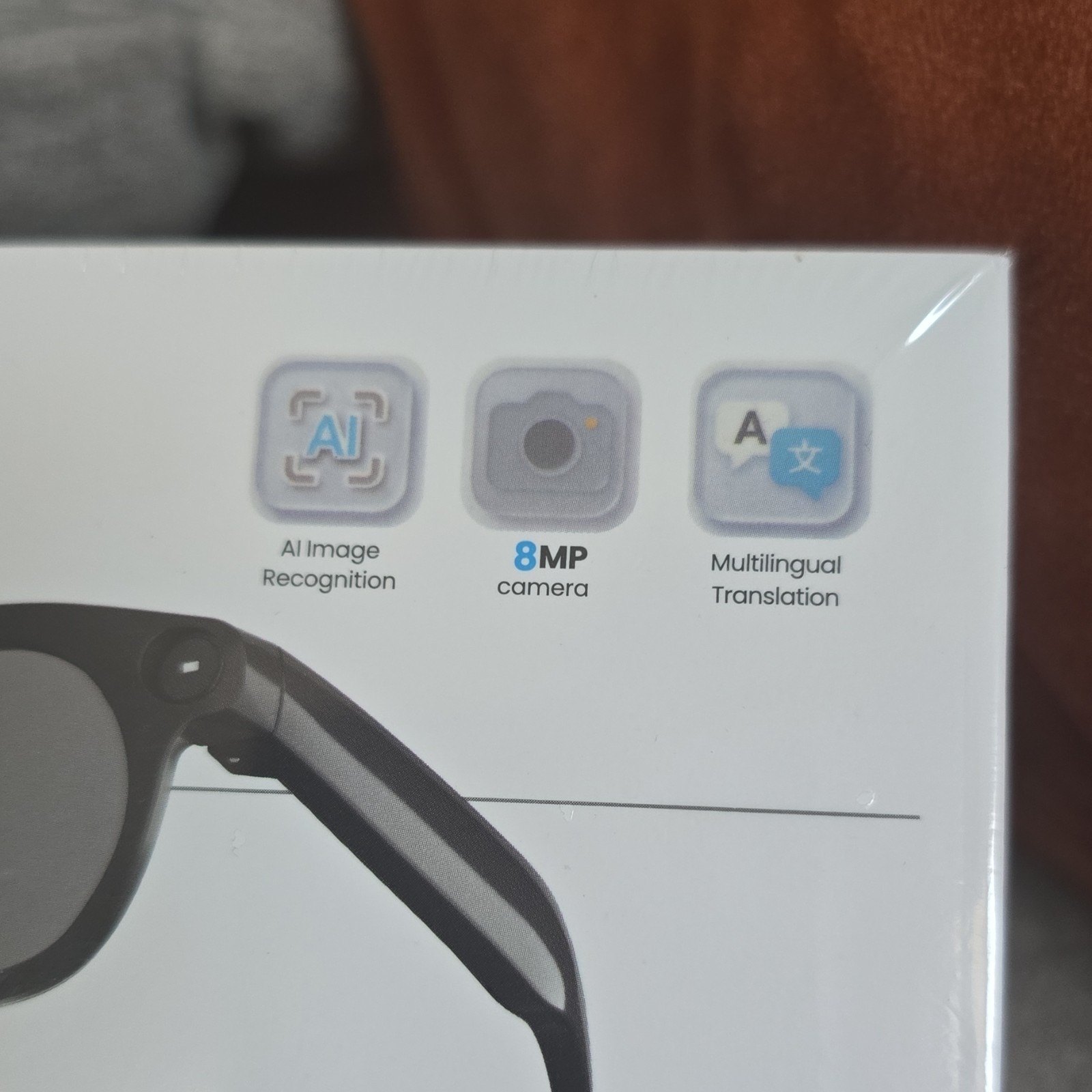 G2 Smart Glasses Wi-Fi Connectivity Video w/ 8MP Camera