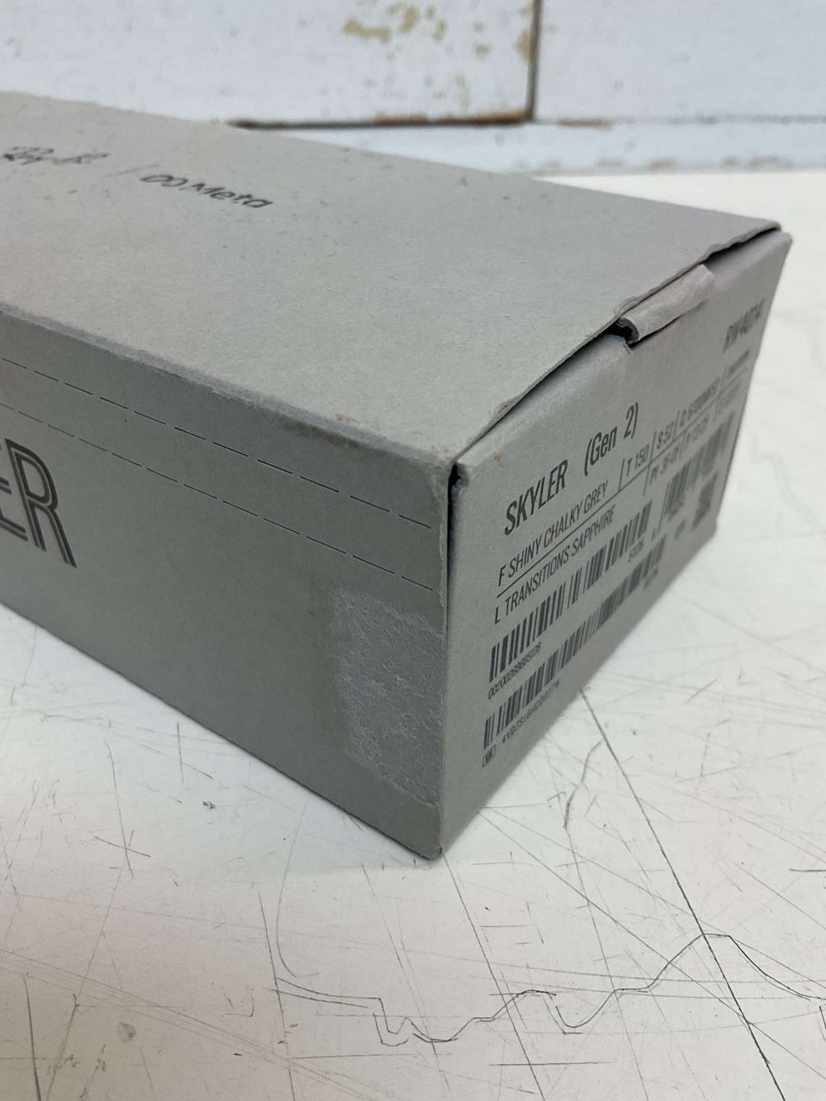 Ray-Ban Meta Skyler Gen 2 RW4014 Size 52 Smart Glasses Chalky Gray