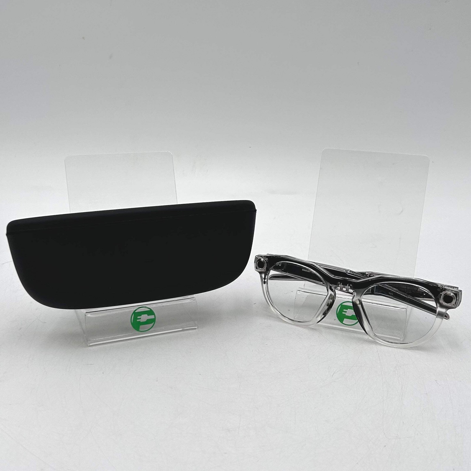 Oakley Meta HSTN Clear Transitions OW8002-02 AI Smart Glasses