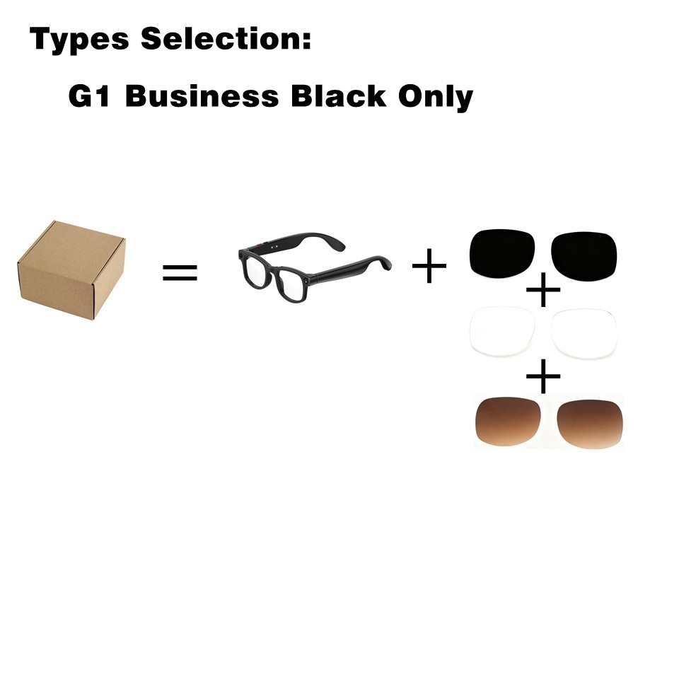 AI Smart Glasses With 8MP Camera 1080P HD Video Recording Translation Eyewear