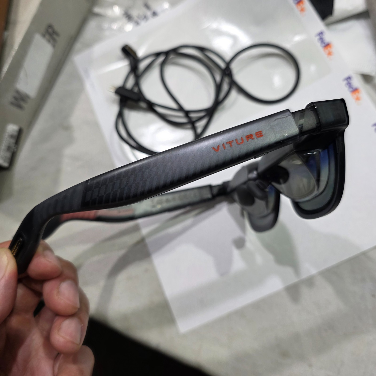 Viture Luma Pro XR Glasses – Regular – 152″ 52* FOV 1000nits Micro-OLED Diopter