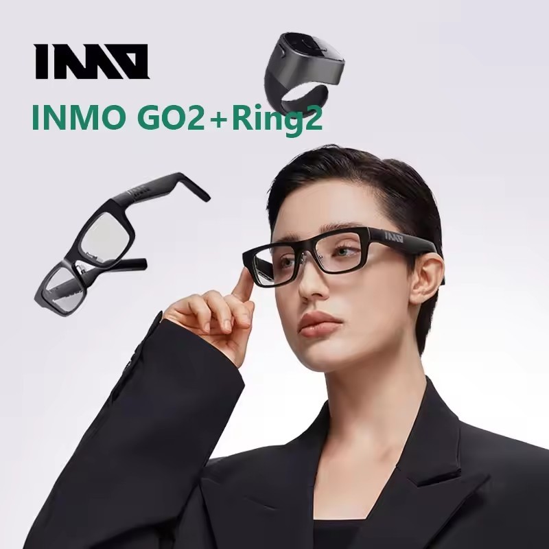 INMO GO 2 GO2 Smart AR Glasses Wireless AI Assistant Music/Call/Translation 2025