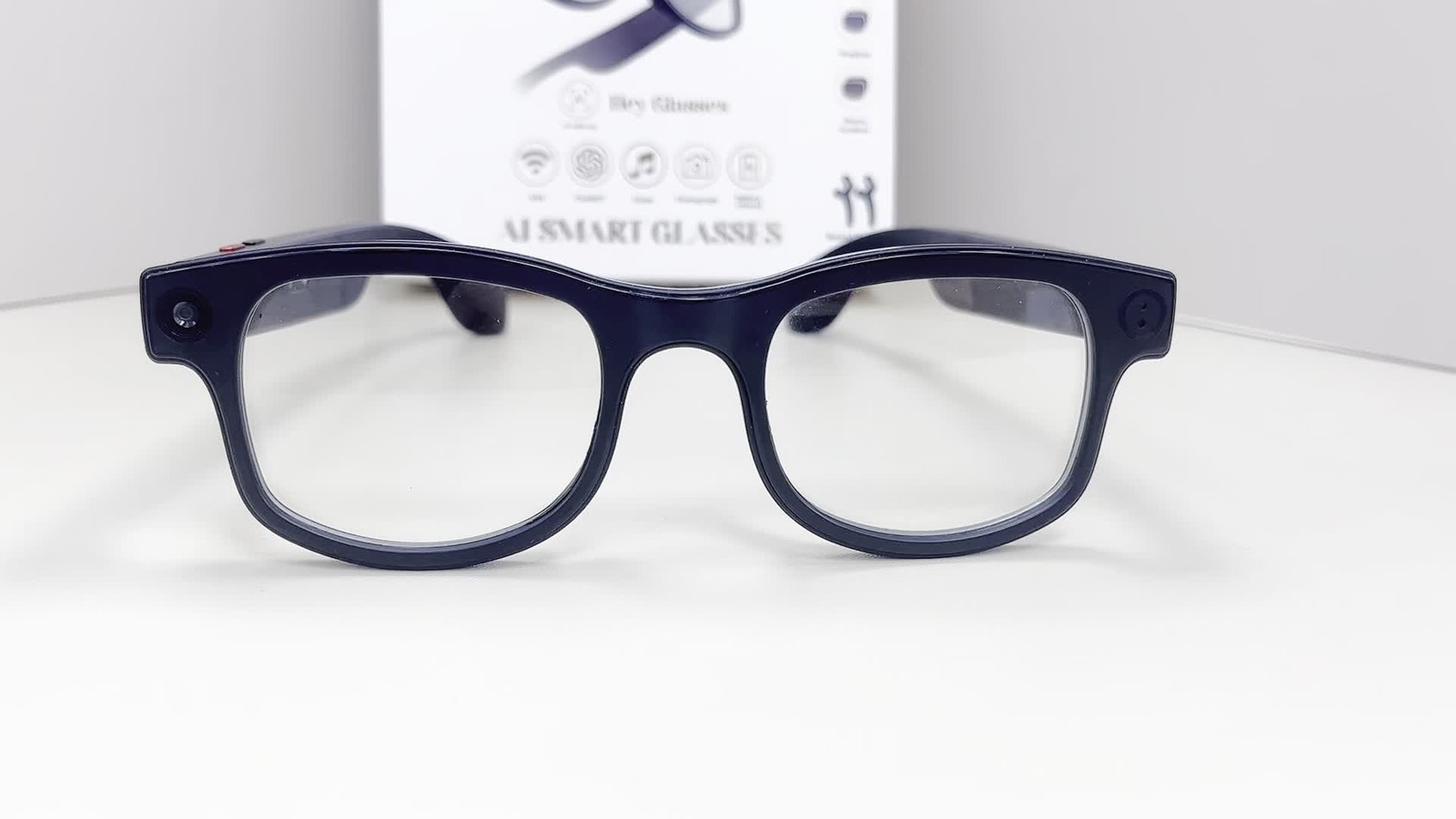 Smart Glasses Sunglasses with 8MP Camera 1080P Video Recorder & AI Translation
