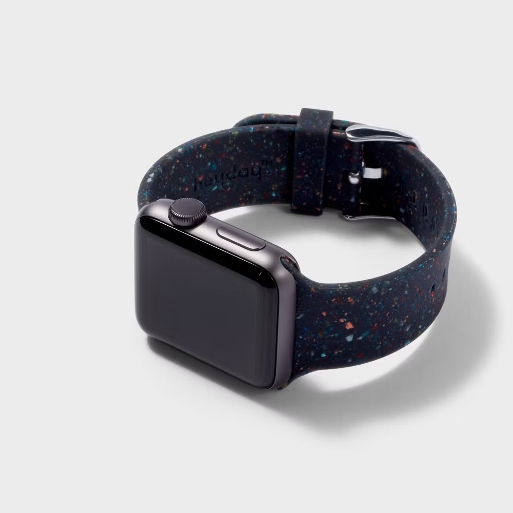 Apple Watch Silicone Band 38/40/41mm – heyday Black Speckle
