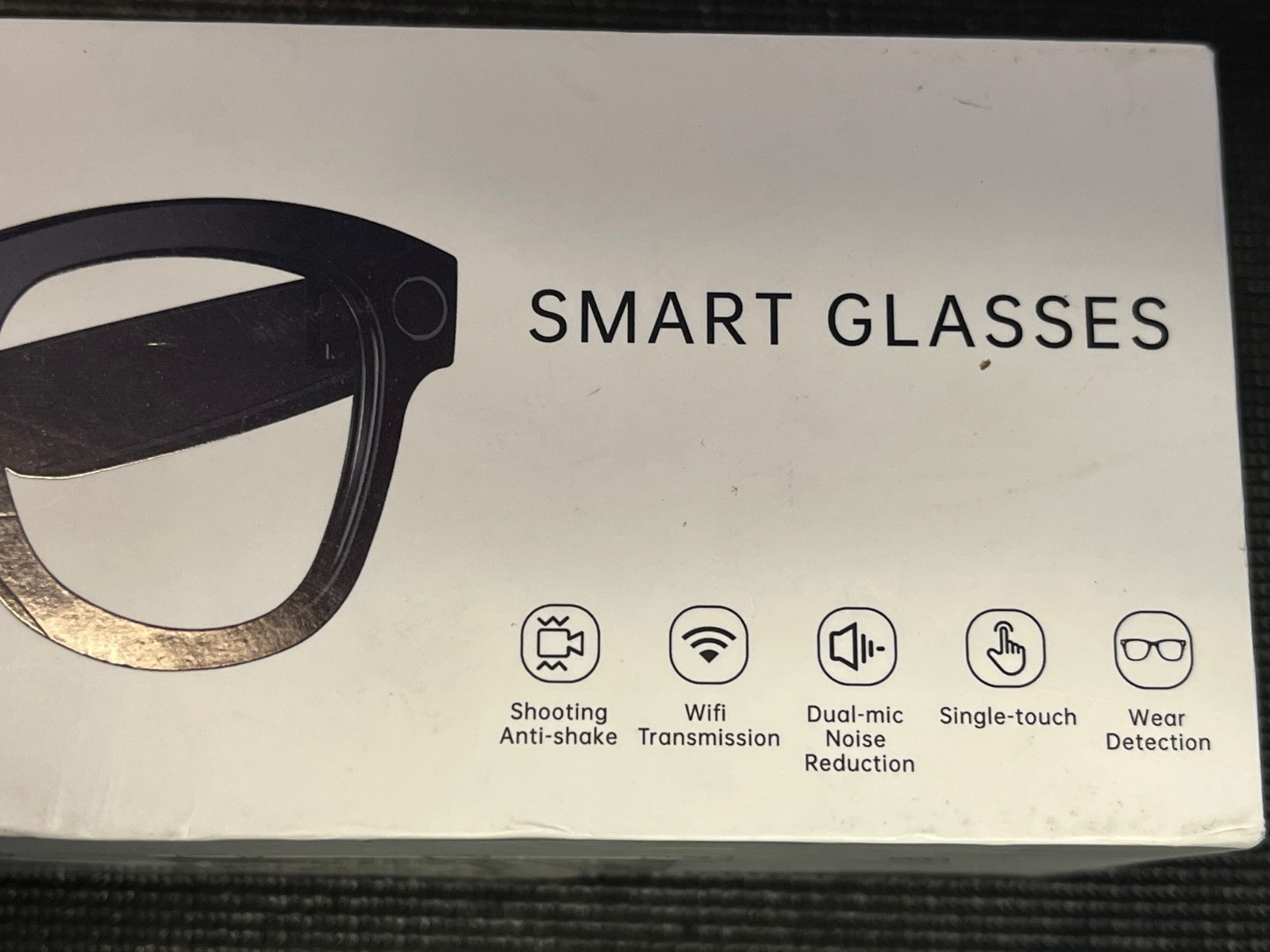 M01 Pro Smart AI Smart Glasses 5MP Camera WiFi Bluetooth Tested