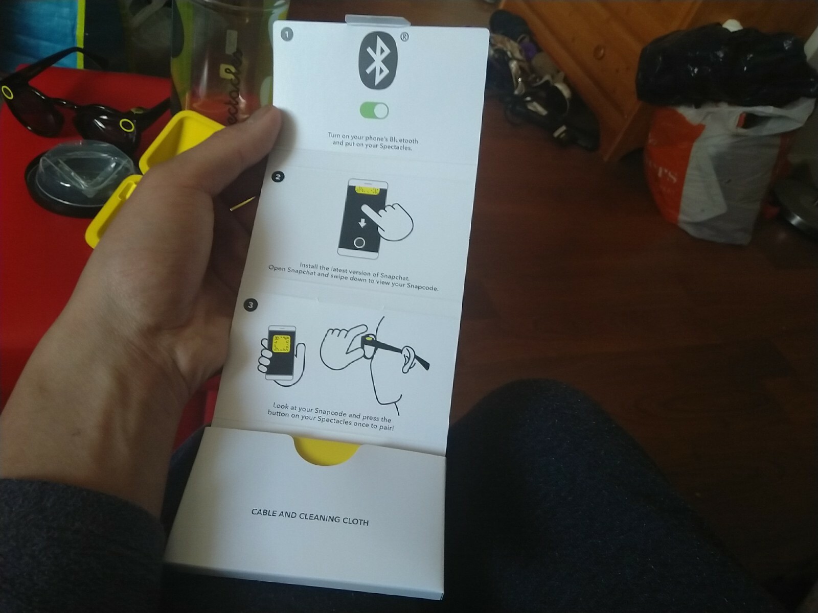 Snap Inc. Snapchat Spectacles Glasses – Black Original