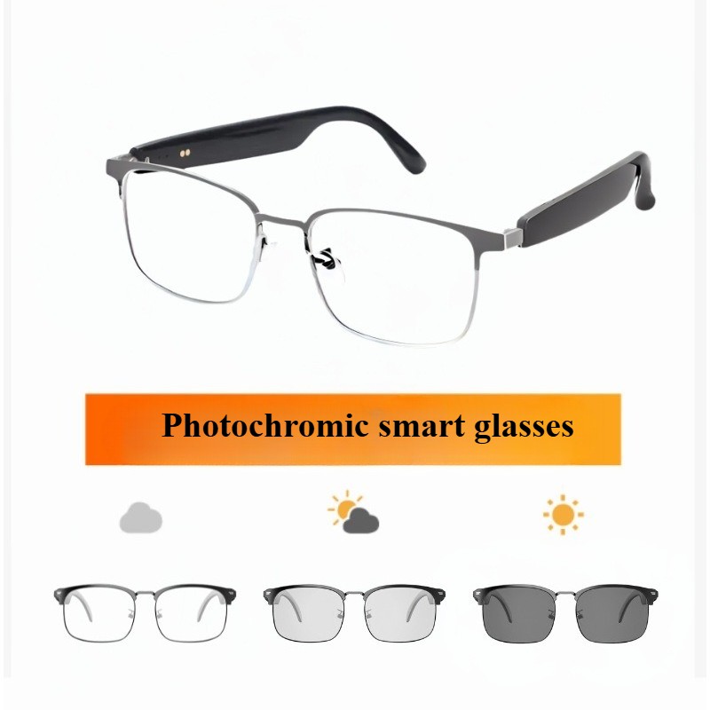 Smart Glasses Bluetooth Audio Sunglasses Call & Music Headset Open Ear Headphone