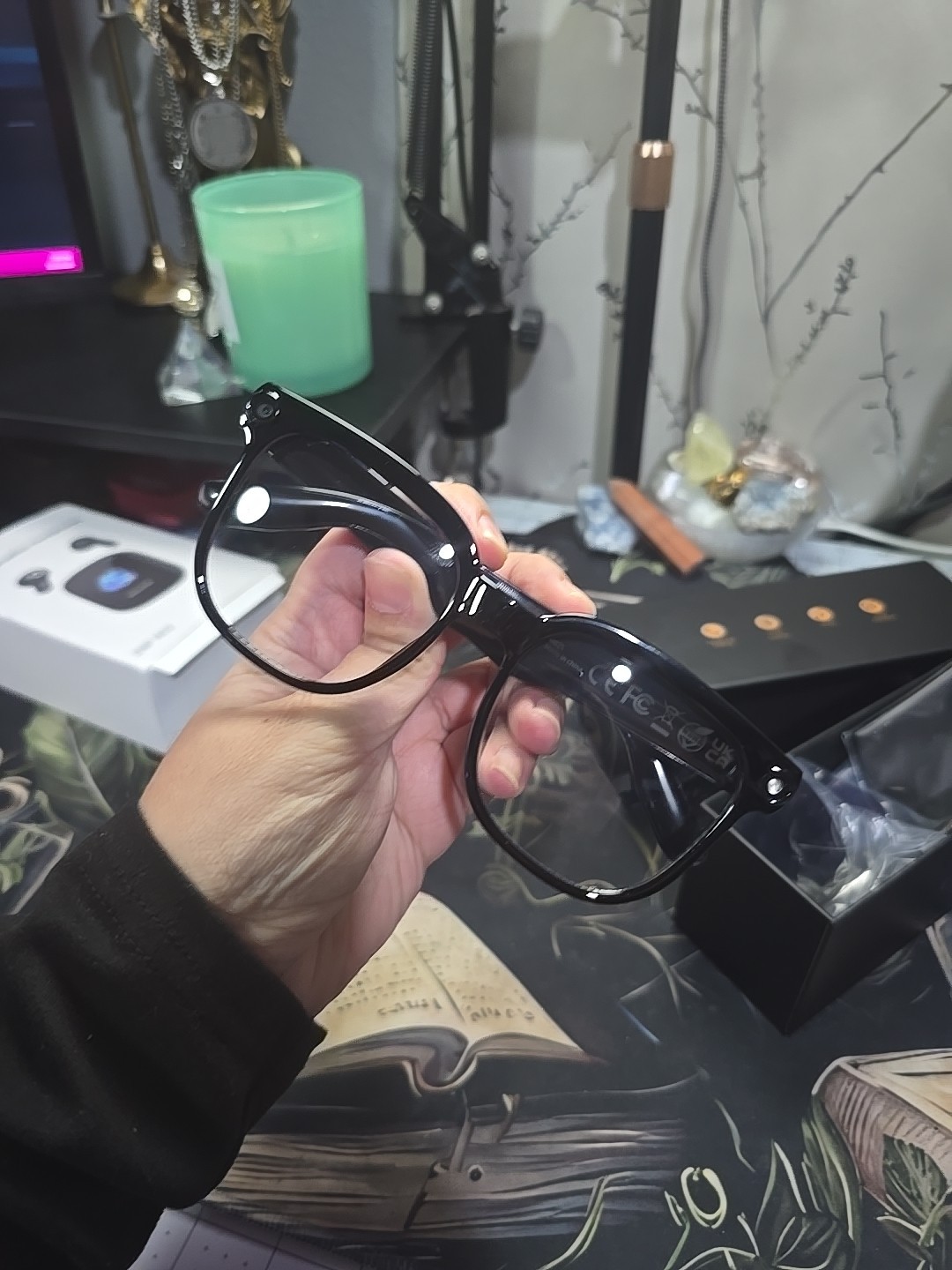 AI Glasses Glasses with 160 Languages Real Time Translation Support Chat GPT New
