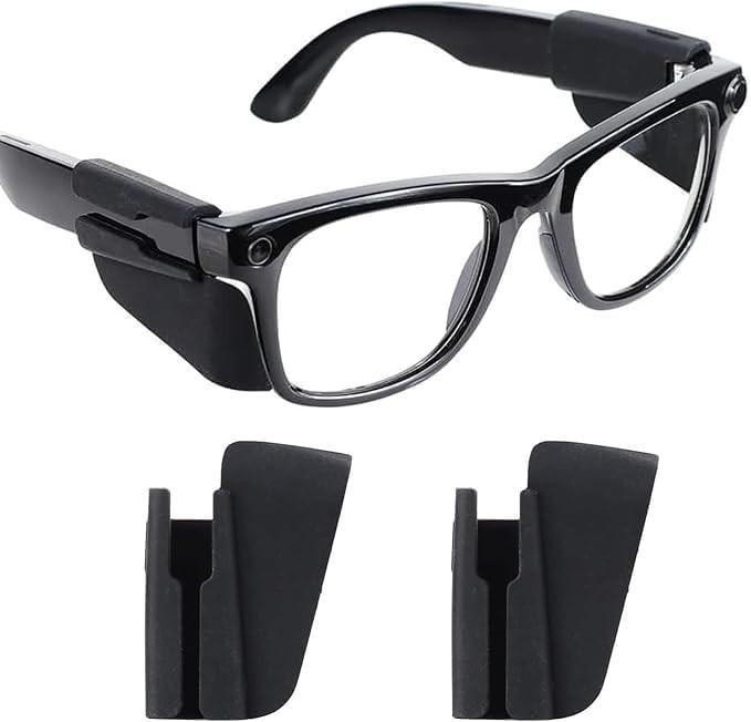 Smart Glasses Side Shields for Ray-Ban Meta,Silicone Smart Glasses Accessorie…