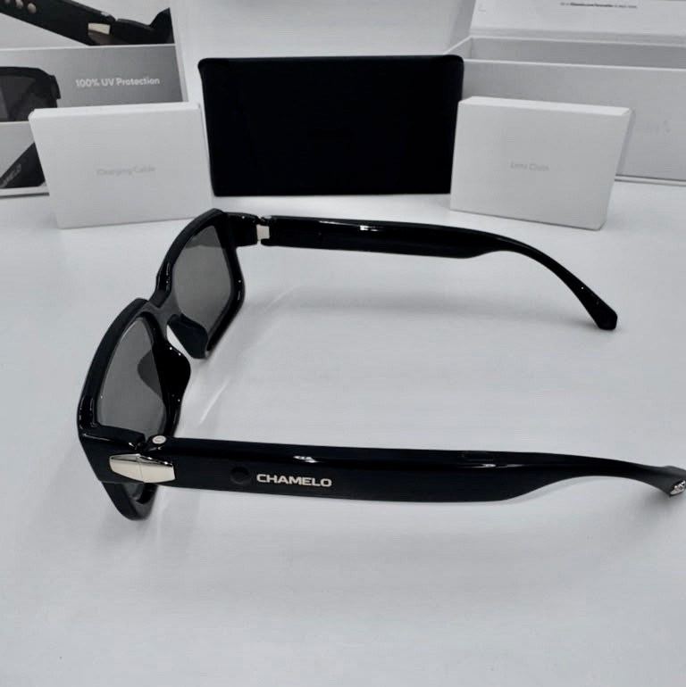Chamelo Infinity Smart Glasses Audio Enabled Frames Tint Adjustable Lenses