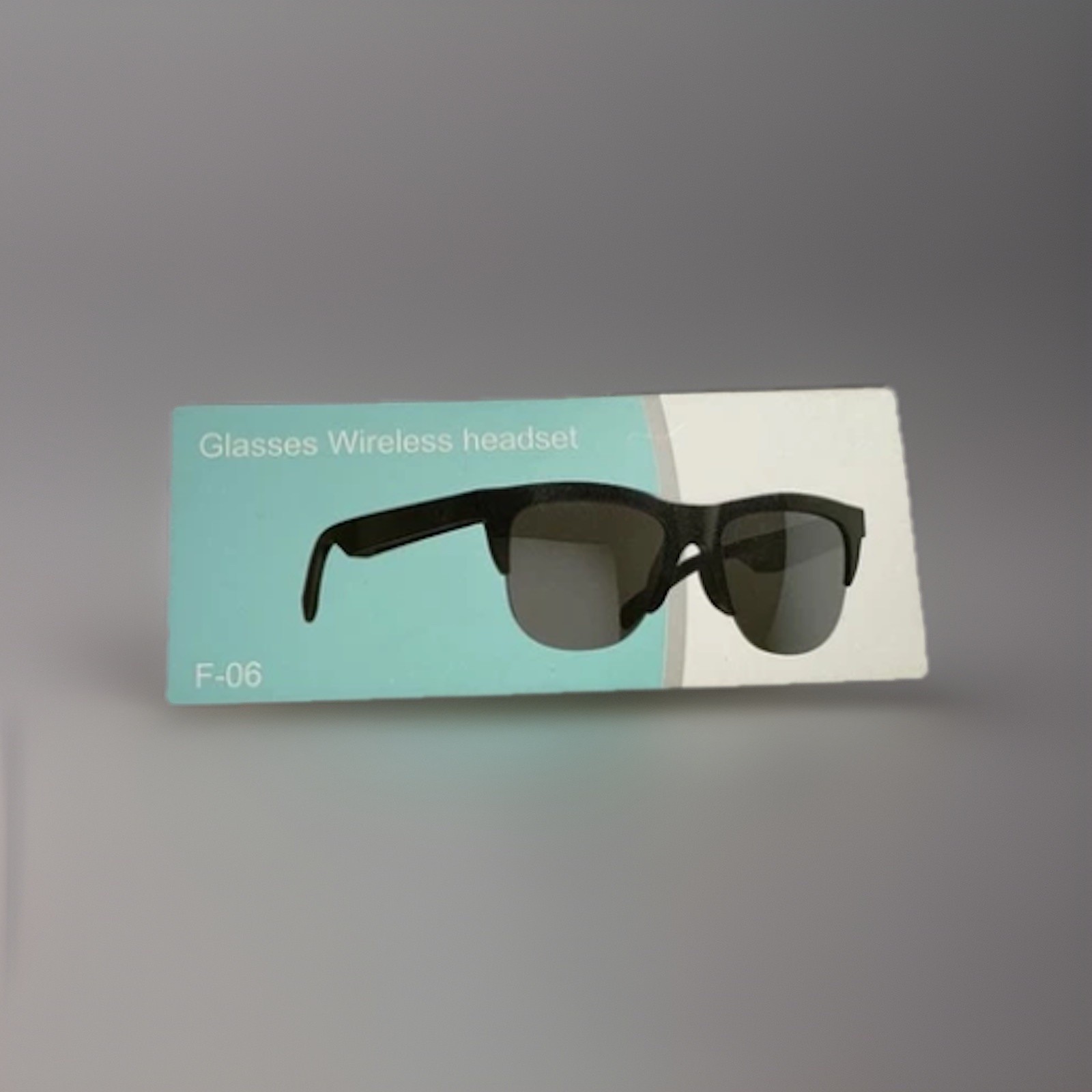 F06 Smart Glasses Open Ear 5.3 Bluetooth, W/ HiFi Stereo UV Protection