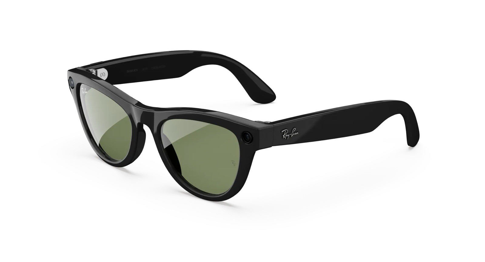 Ray-Ban RW4014 Gloss Black G-15 Green Lenses (Skyler Gen 2 +Polarized)