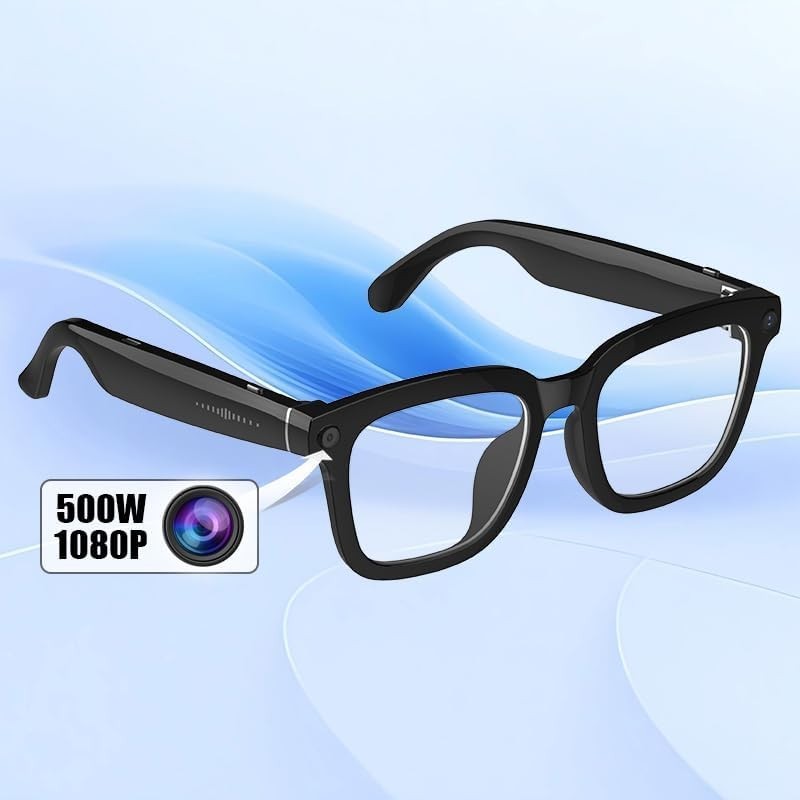Modern Smart Glasses with 1080P HD Recording & AI Voice Assistant for Daily Use