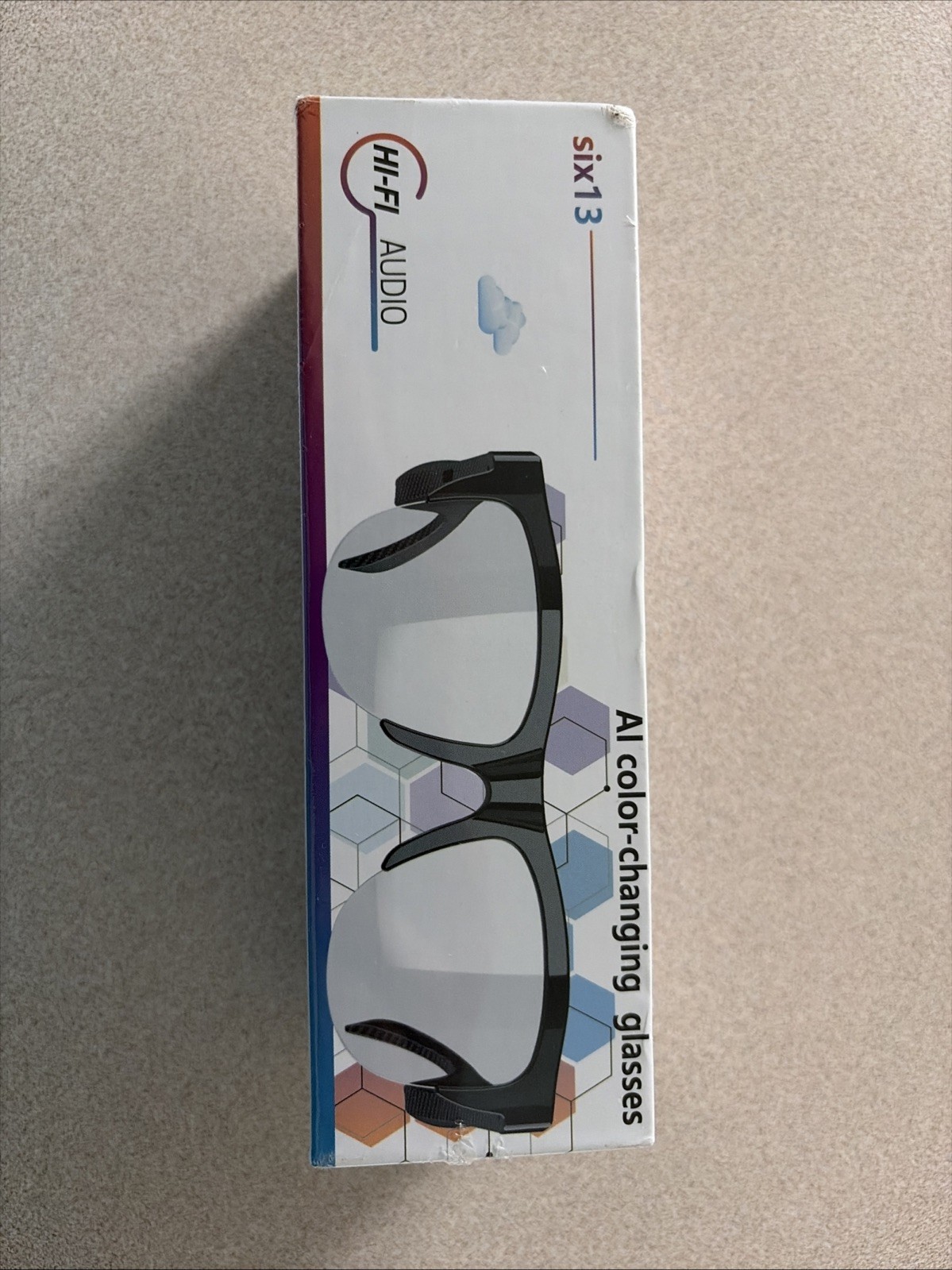 Six13 Smart Audio Glasses Bluetooth AI Transition Hi-Fi Audio UV Protection