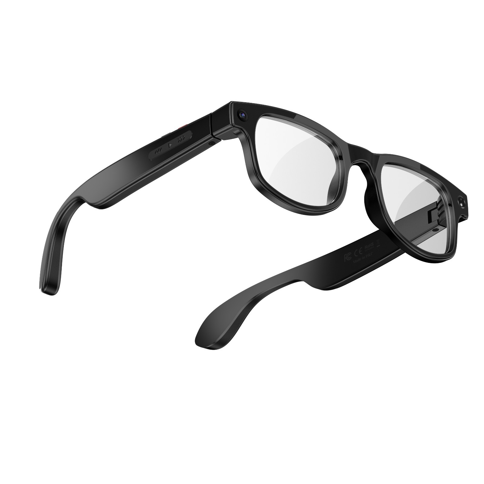 4K AI Smart Glasses with Multifunction Camera Bluetooth Call Voice Assis