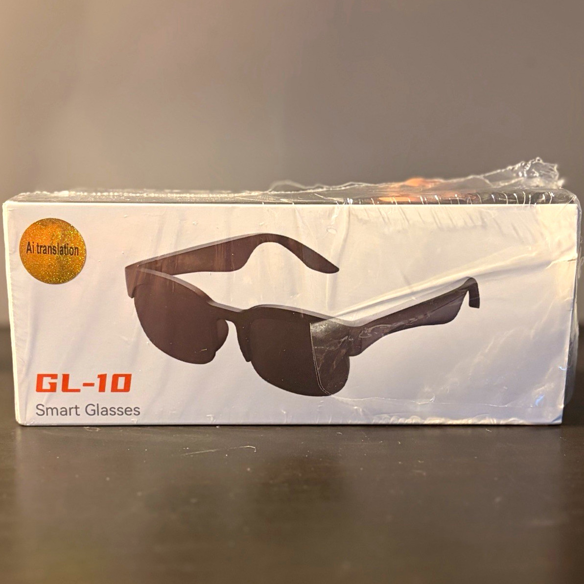 GL-10 Smart Glasses, Black – AI Translation