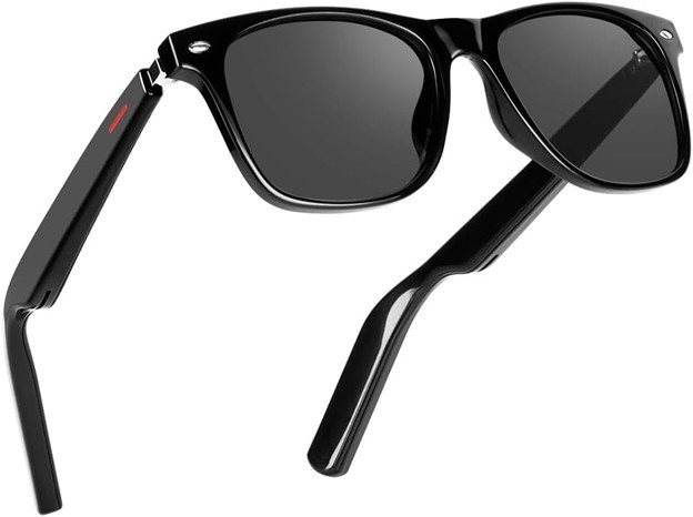 Smart Glasses Bluetooth Sunglasses for Men Women with Automatic Power On Off