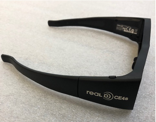 Real D Pro CrystalEyes RealD 4S Glasses. 3D Glasses