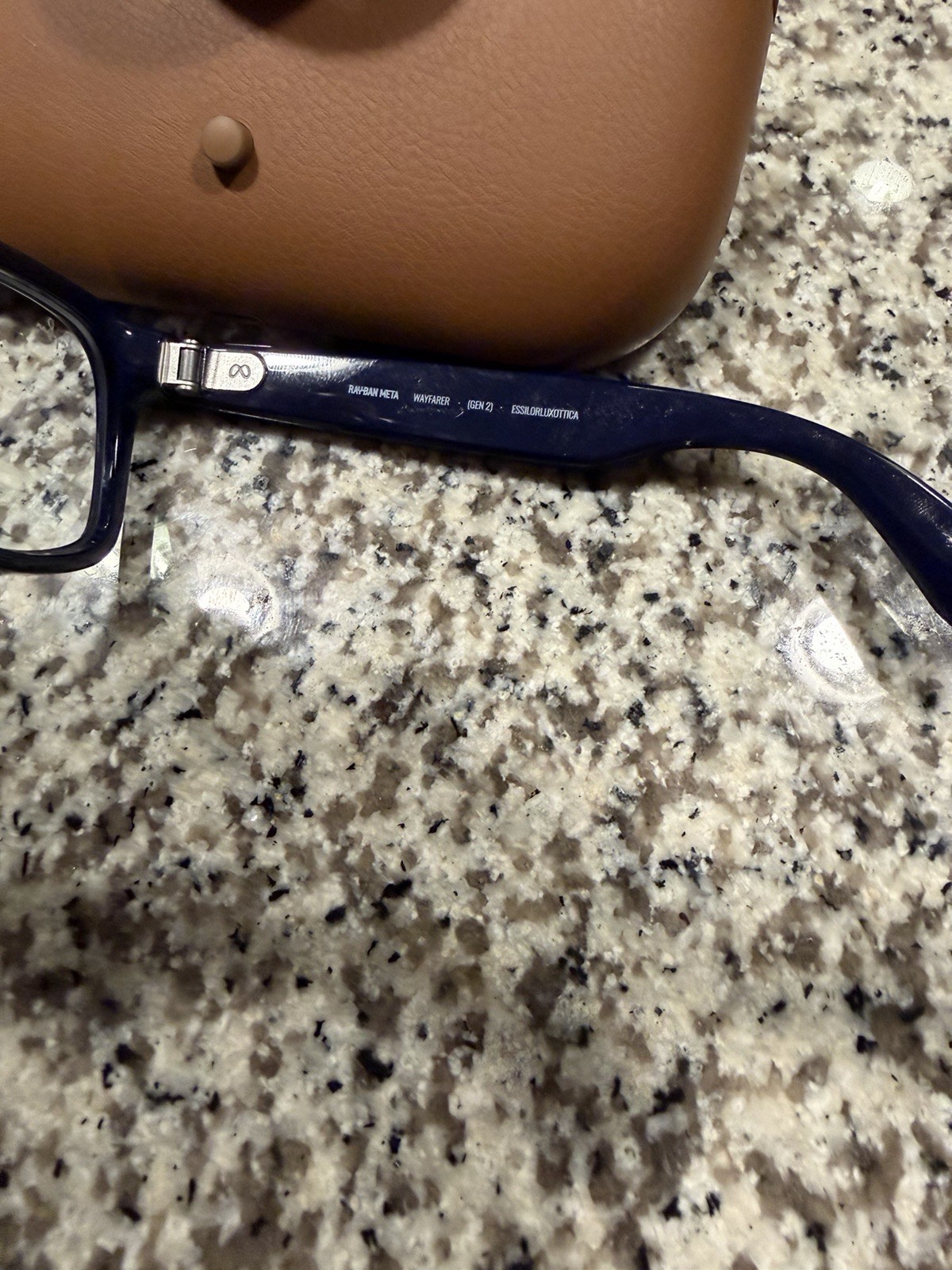 Ray-Ban Meta Wayfarer Gen 2 Shiny Cosmic Blue Transitions RW4012 6628MF50