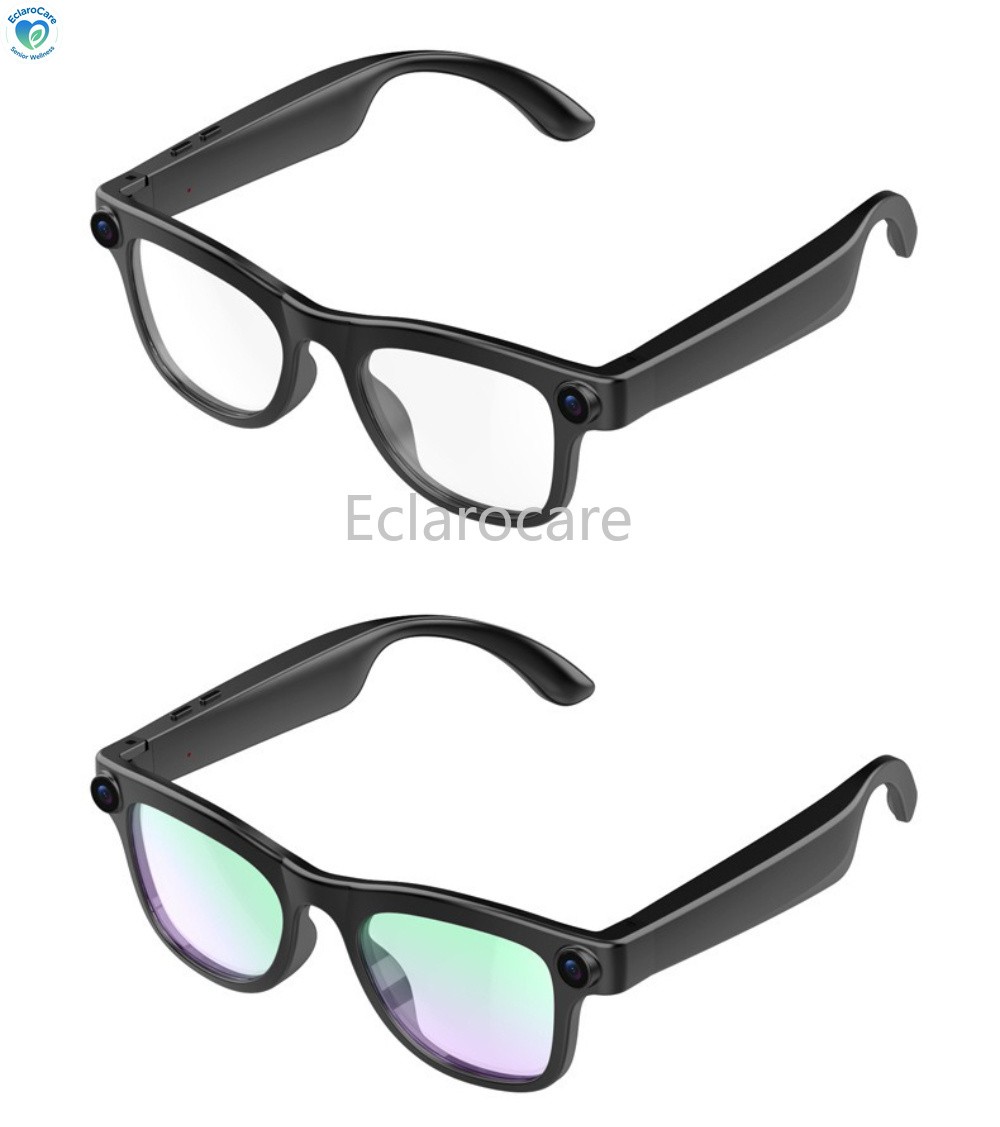 AI Smart Glasses 8MP Voice Translation Recording Photography Bluetooth calling