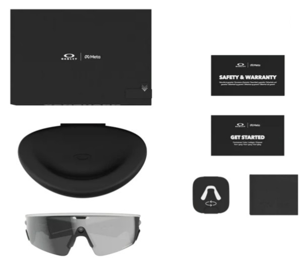 Oakley Meta Vanguard Smart Glasses, AI Meta Glasses with Photo, Video, and Audio
