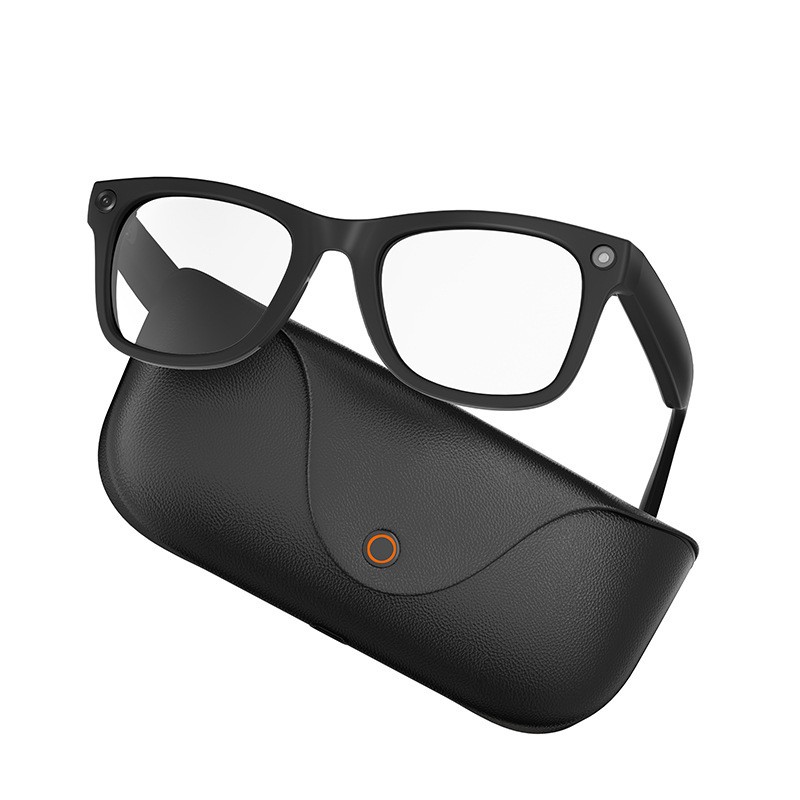 Smart Glasses Camera 8MP Photo Recognition Bluetooth Music AI Translation mt