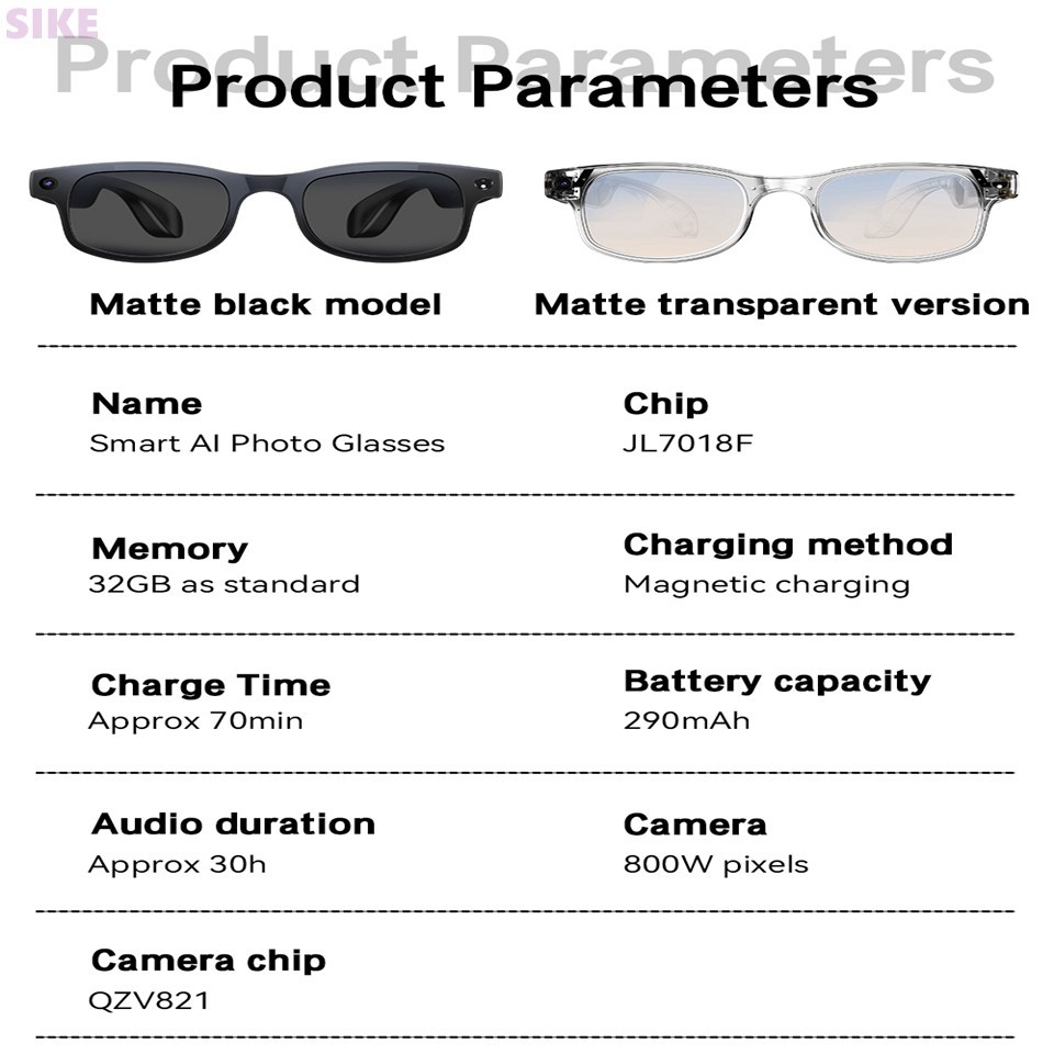 Smart glasses android with camera video recording for Motorcycle Riding