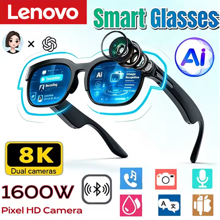 AI Translation Bluetooth Conversation Recording Listening To Music Smart Glases
