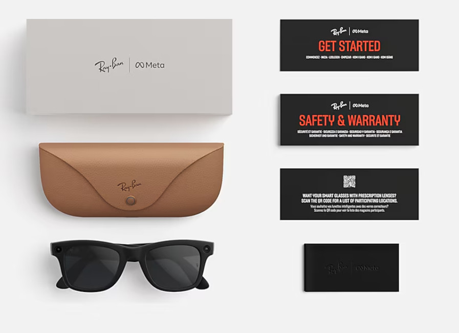 Ray Ban Meta Gen 2 Wayfarer RW4012 Shiny Black-G15 Lens cal.50