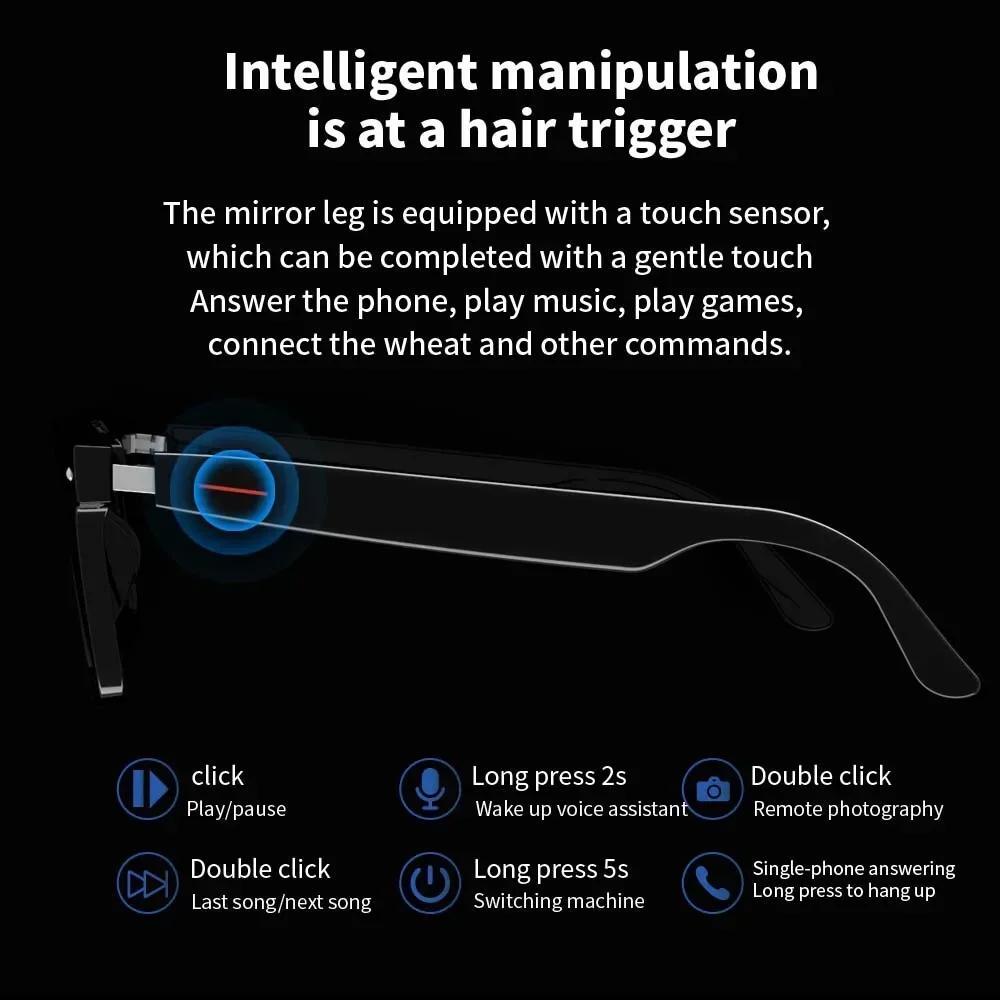 Smart Glasses Bluetooth Call Music Sunglasses Headset Headphone Wireless Speaker