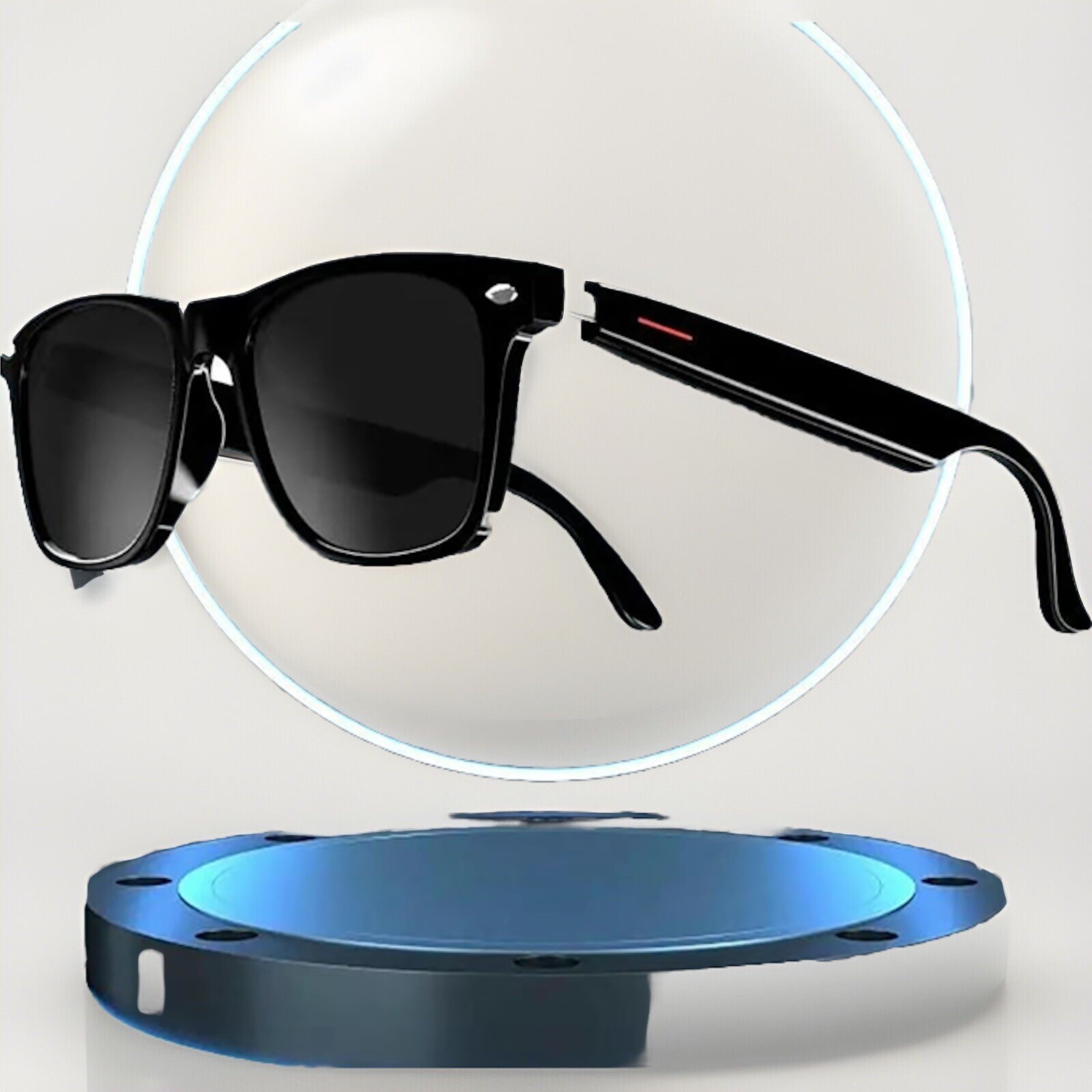 Smart Bluetooth Audio Sunglasses Handfree Wireless Headset Open Ear Headphones