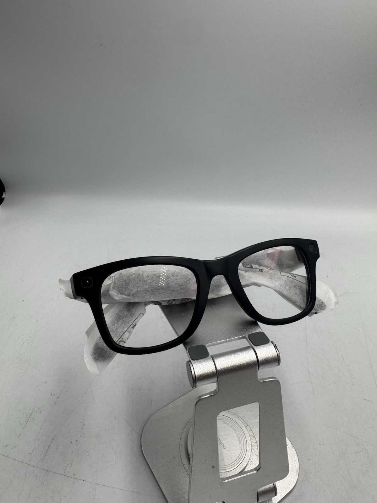 Ray-Ban Meta Wayfarer Gen 2 Matte Black Clear Lens Size 50 RW4012 New No Box
