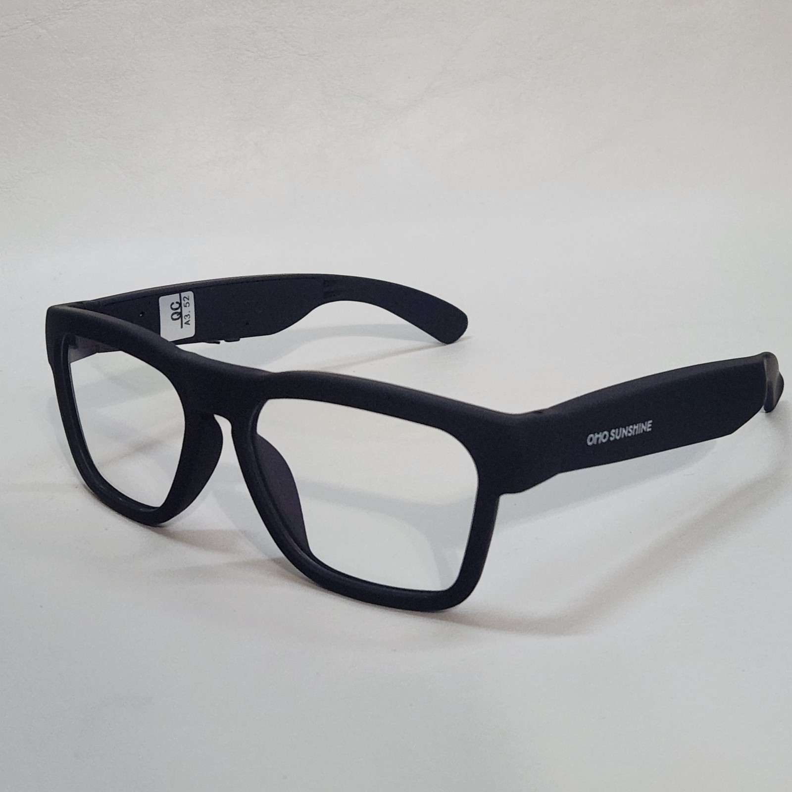 OhO Smart Glasses – Lightweight Bluetooth Sunglasses Headphones Clear Lenses