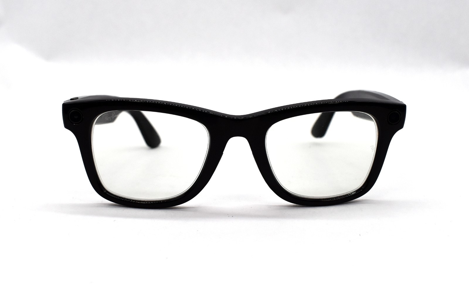 Ray-Ban Meta Wayfarer (Gen 1) RW4008 601/71 53-22 155 3N Shiny Black Clear Lens