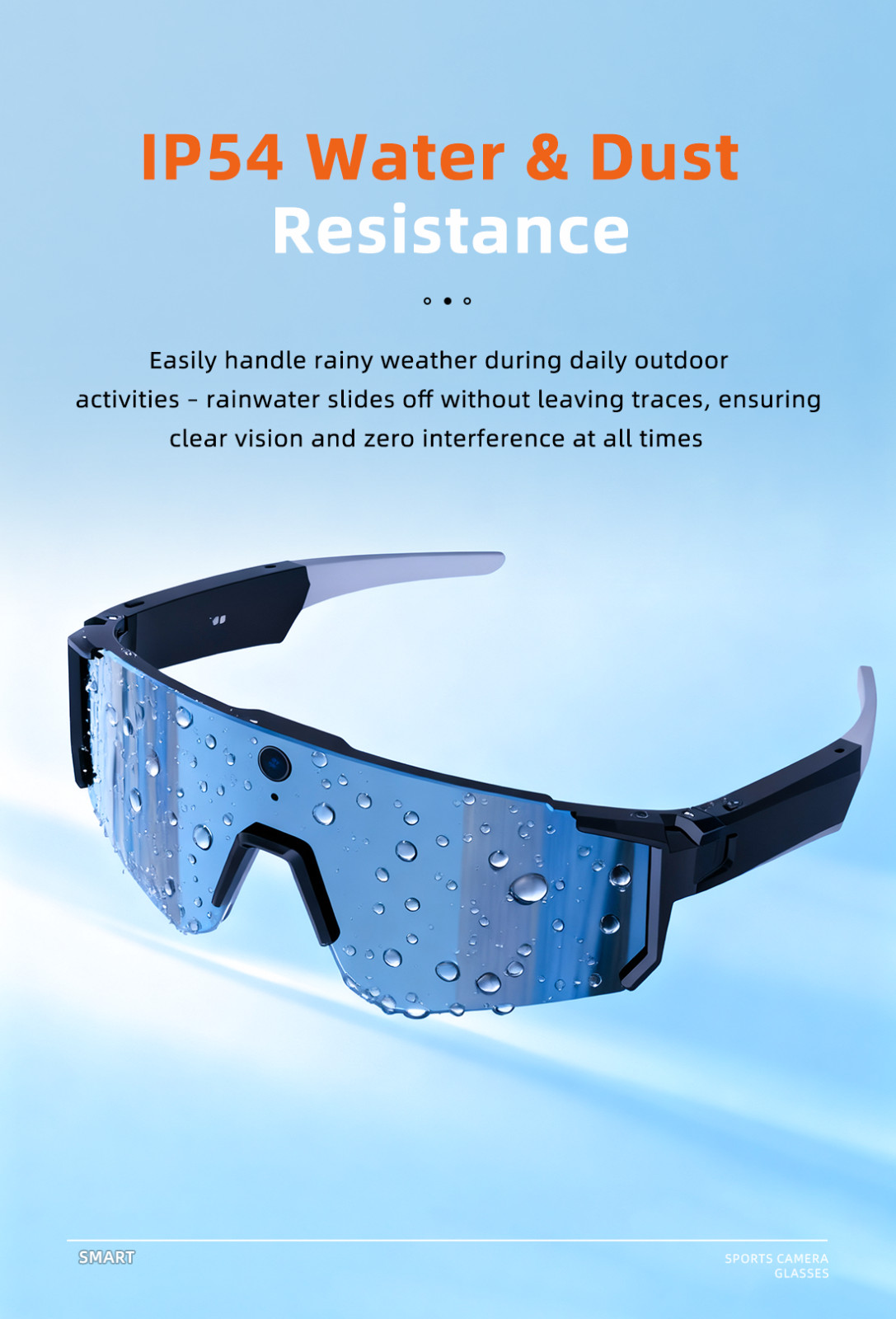 AI Smart Glasses Camera Bluetooth Open-Ear Audio | Oakley Meta Alternative