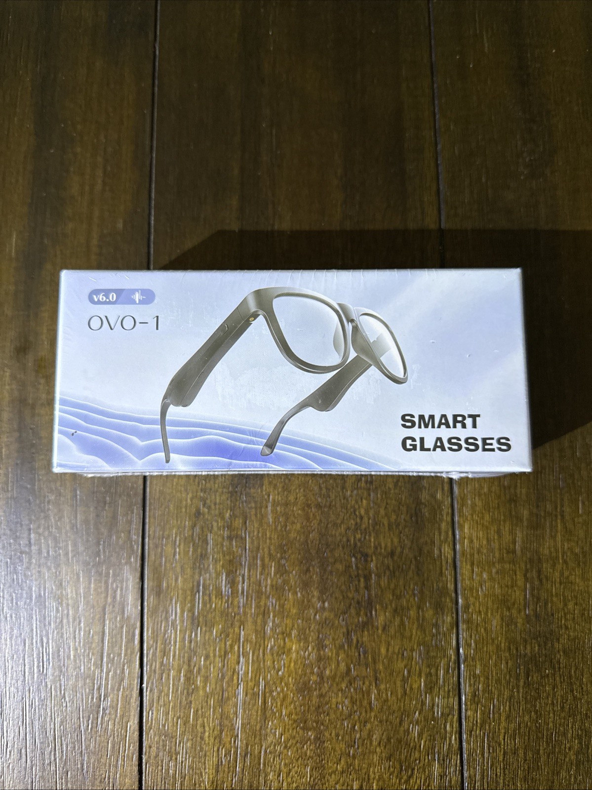 AI OVO-1 Smart Glasses Bluetooth v6.0 Dustproof Waterproof AI Communication