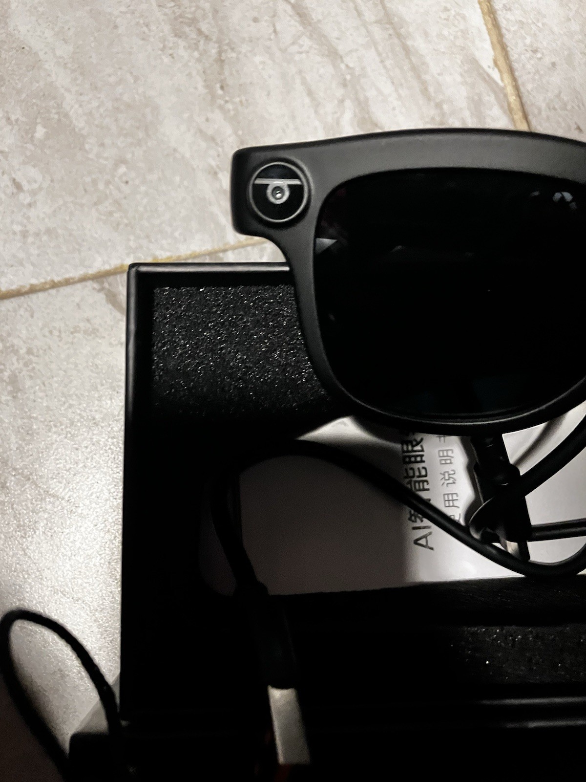 Glasses Black Bluetooth Wi-Fi