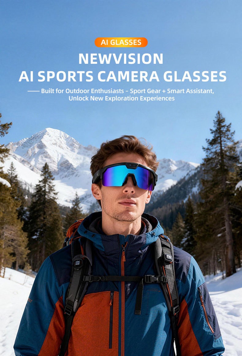 AI Smart Glasses UV Protection Photochromic Lenses Camera RecordingCalling wtvf