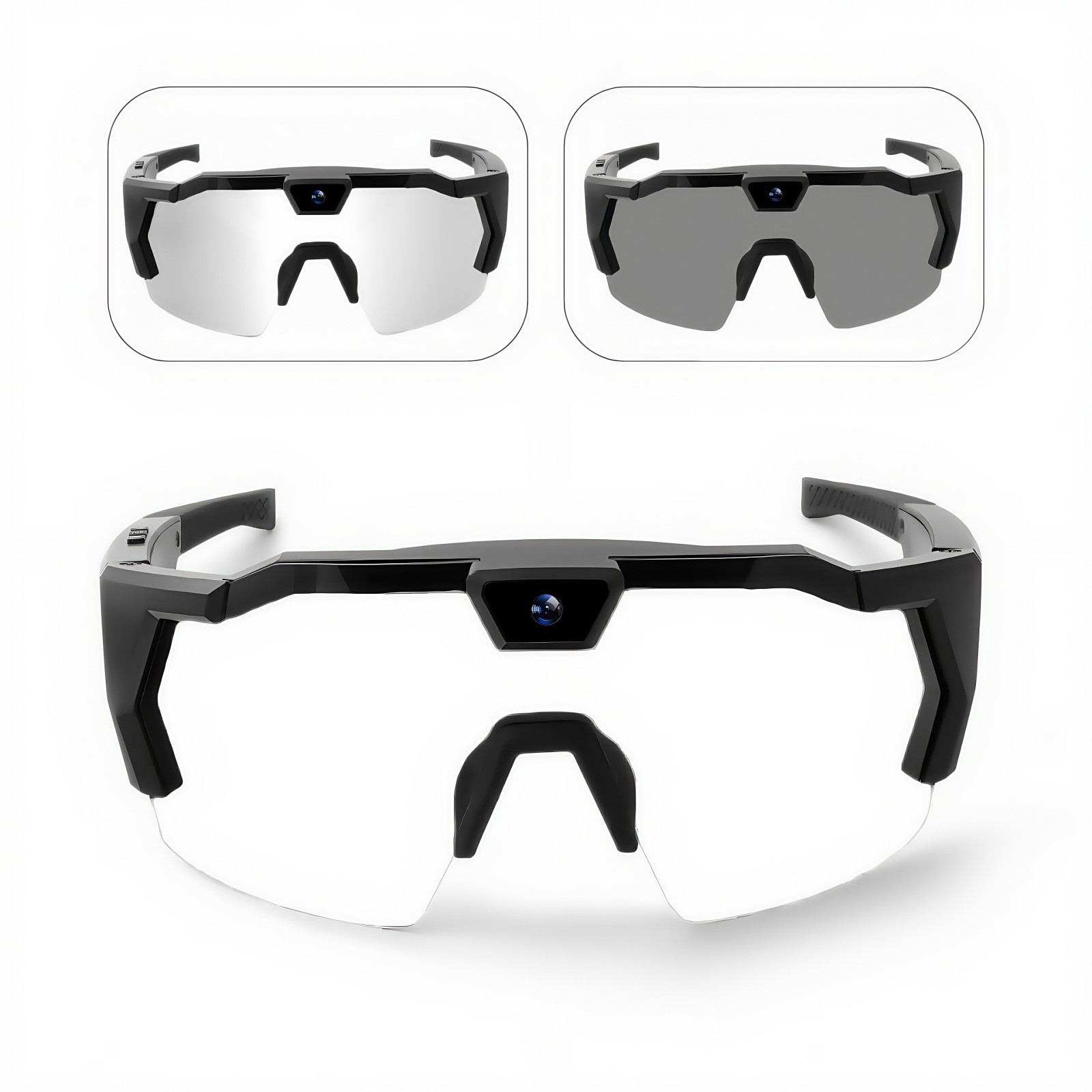 1080P HD Smart Camera Sunglasses Outdoor Sports Cycling Video Recorder Goggles
