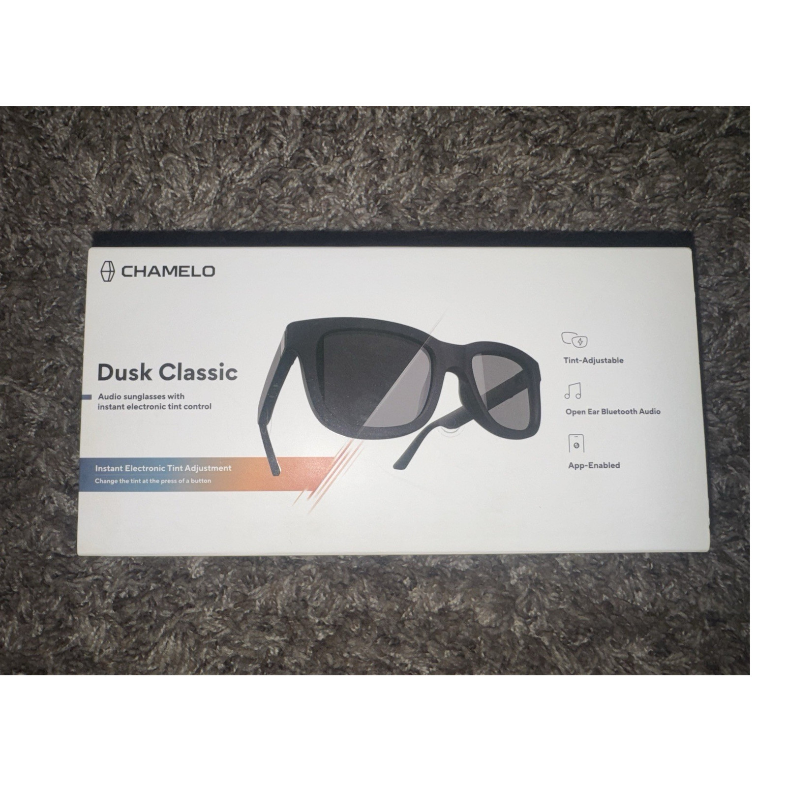 Chamelo Dusk Classic Smart Glasses Bluetooth Audio App-Enabled