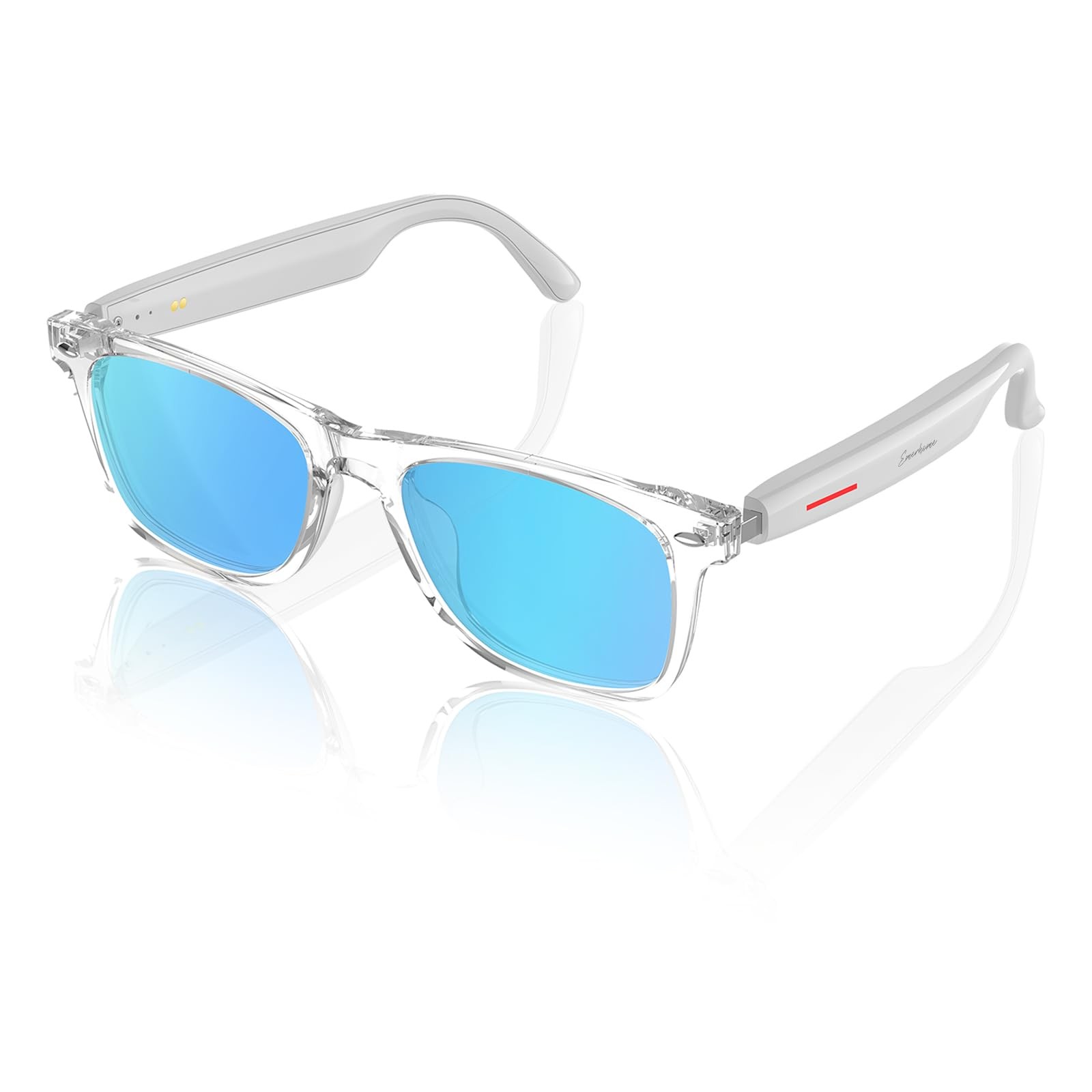 Emerhome Smart Sunglasses for Men & Women – Bluetooth Sunglasses with Speakers,