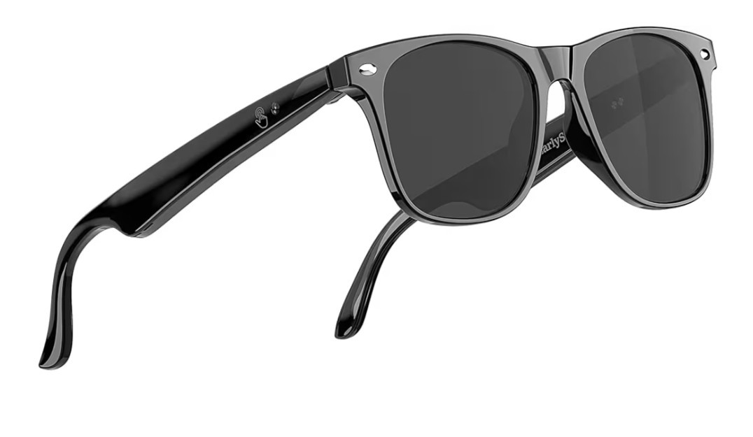 Men’s and Women’s Bluetooth Sunglasses, AI Translation, 50 Hour Battery Life