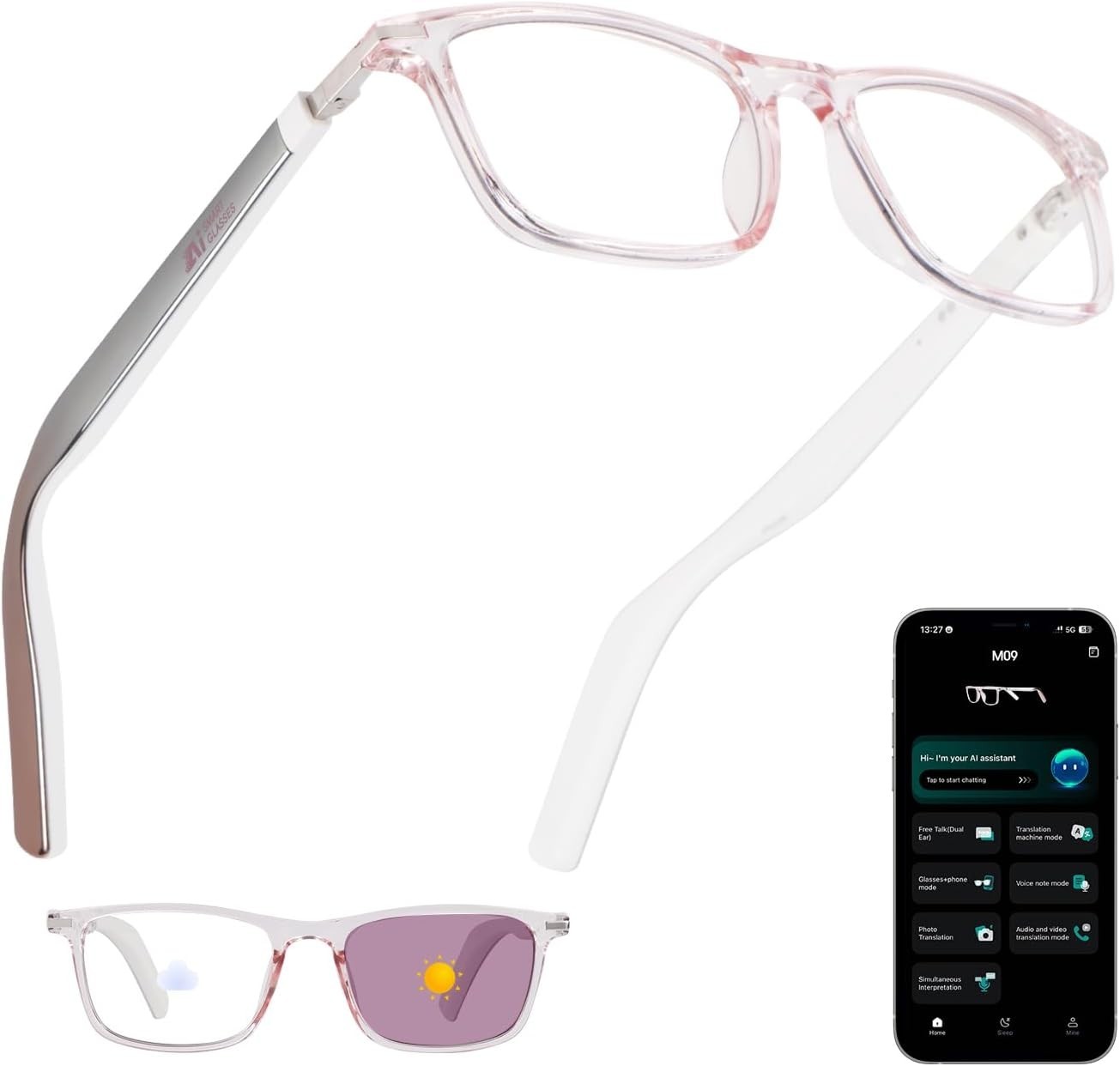 Long Battery Life AI Glasses for Daily Adventures
