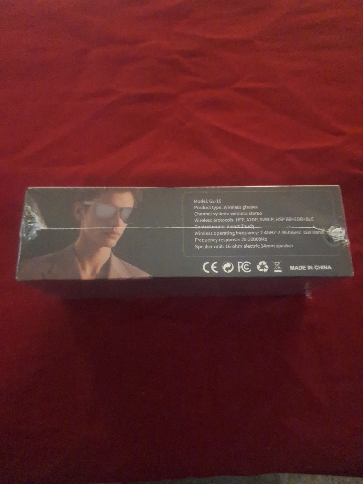 GL-10 Smart Wireless Audio Glasses with AI Translation and Bluetooth Stereo