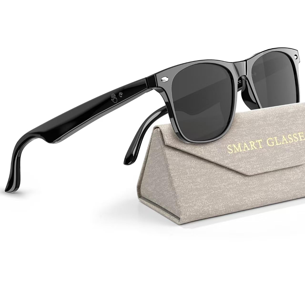 AI Smart Glasses for Men & Women, Real-Time Translation 164 Languages, 50H Batte