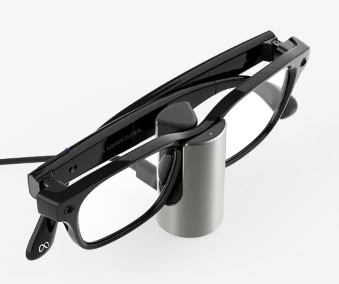 META CHARGING STAND for Most Meta / Ray-Ban AI Glasses Grey/Black Color
