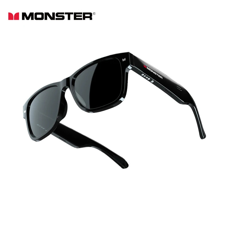 Monster Bluetooth Sunglasses Wireless Headset Outdoor Sports Music Smartglasses