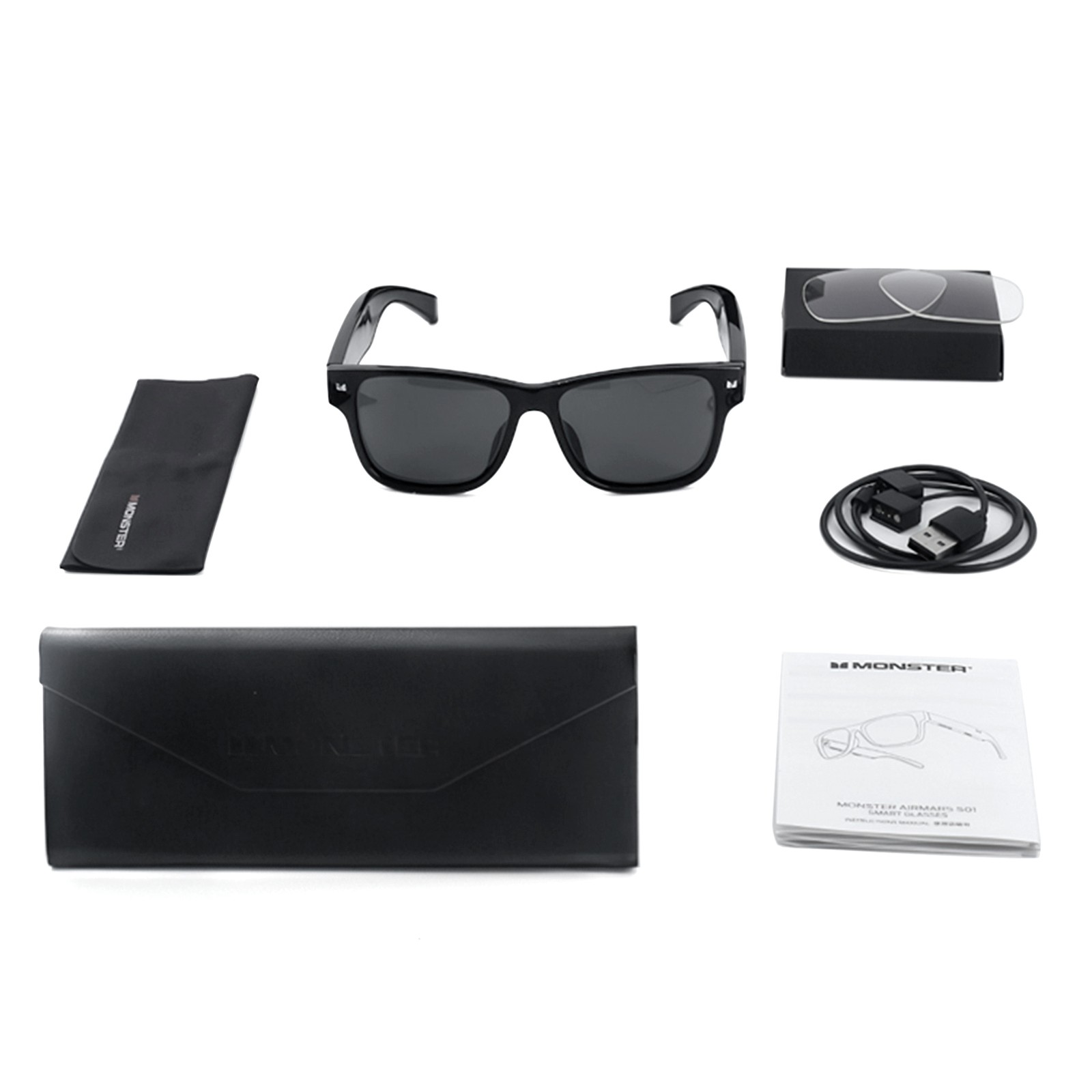 S01 Smart BT Glasses For Men And Women Polarized Sunglasses Built-in Speake NWMB
